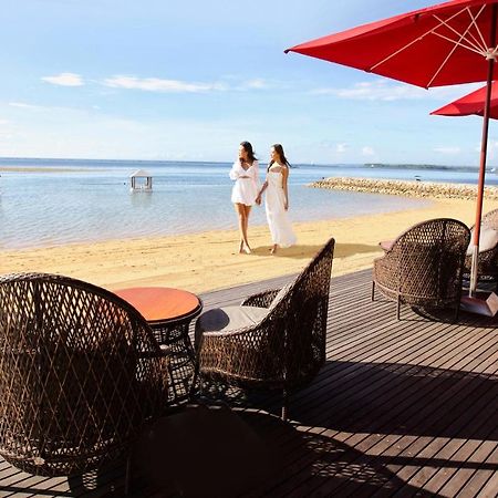 Puri Santrian Beach Resort And Spa Sanur Exteriér fotografie