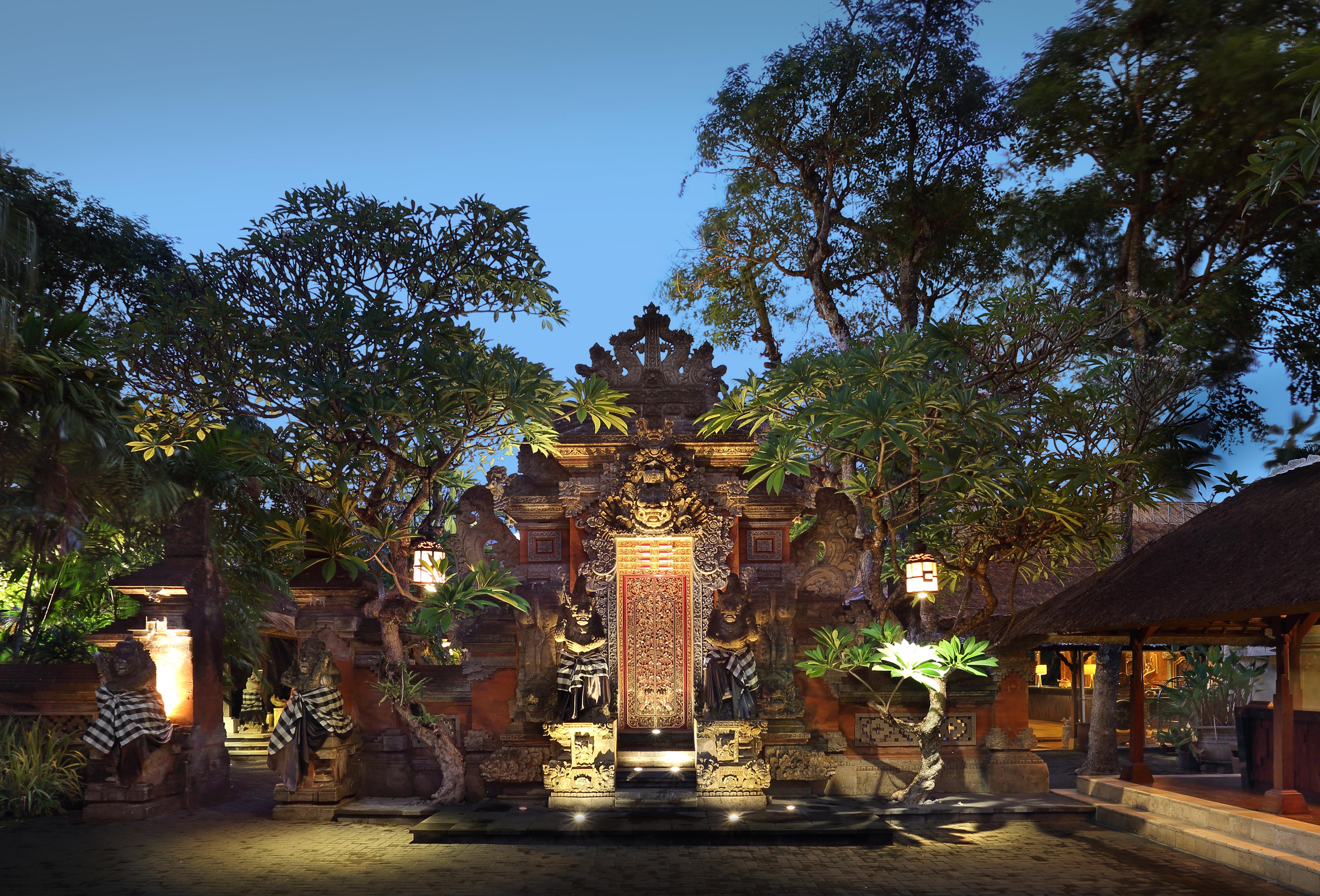 Puri Santrian Beach Resort And Spa Sanur Exteriér fotografie