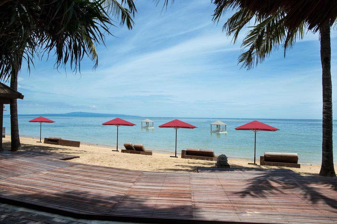 Puri Santrian Beach Resort And Spa Sanur Exteriér fotografie