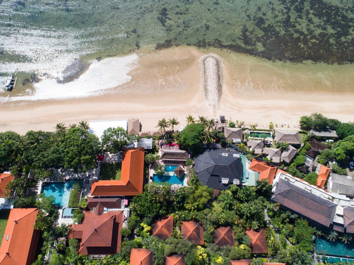 Puri Santrian Beach Resort And Spa Sanur Exteriér fotografie