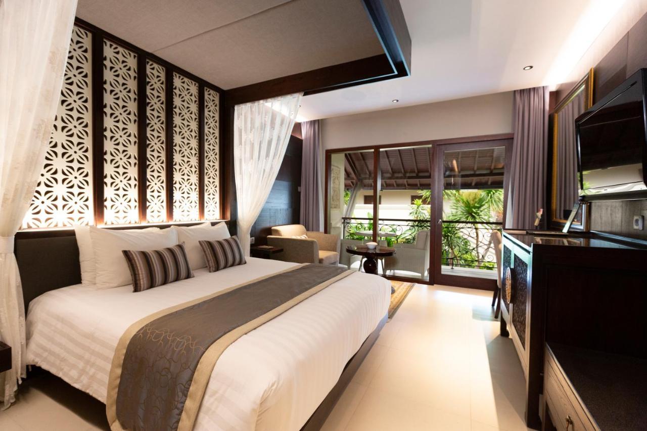 Puri Santrian Beach Resort And Spa Sanur Exteriér fotografie