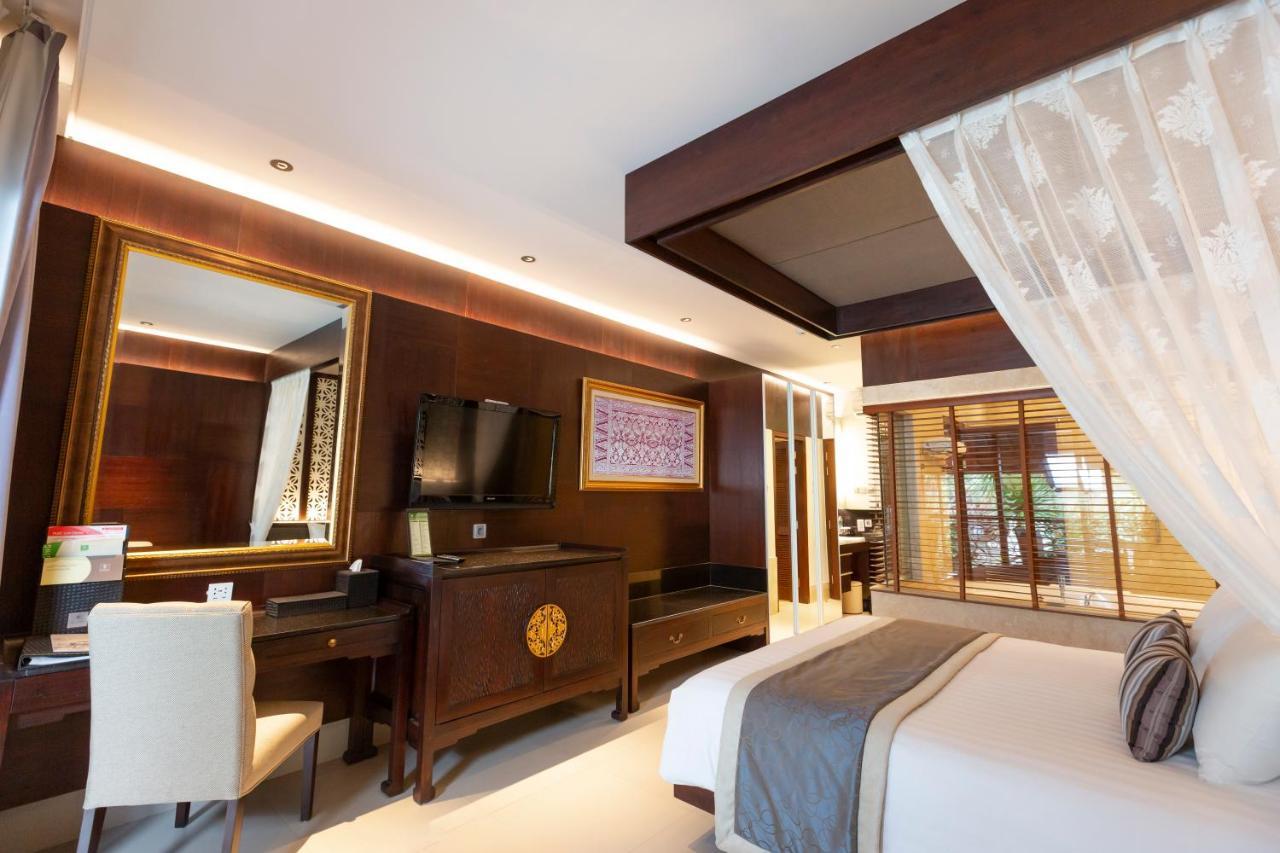 Puri Santrian Beach Resort And Spa Sanur Exteriér fotografie