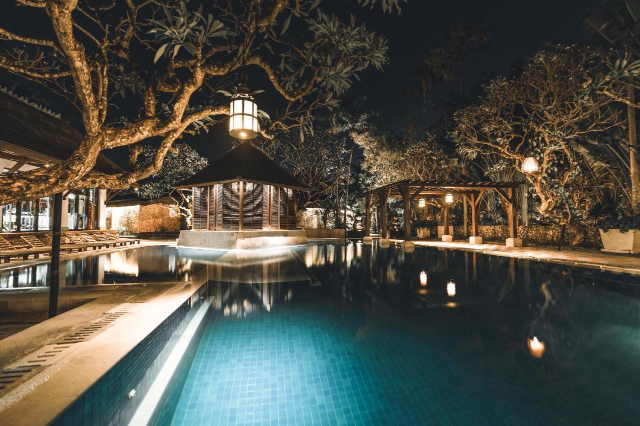 Puri Santrian Beach Resort And Spa Sanur Exteriér fotografie