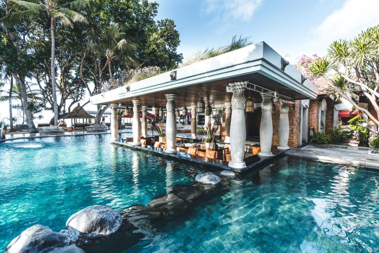 Puri Santrian Beach Resort And Spa Sanur Exteriér fotografie