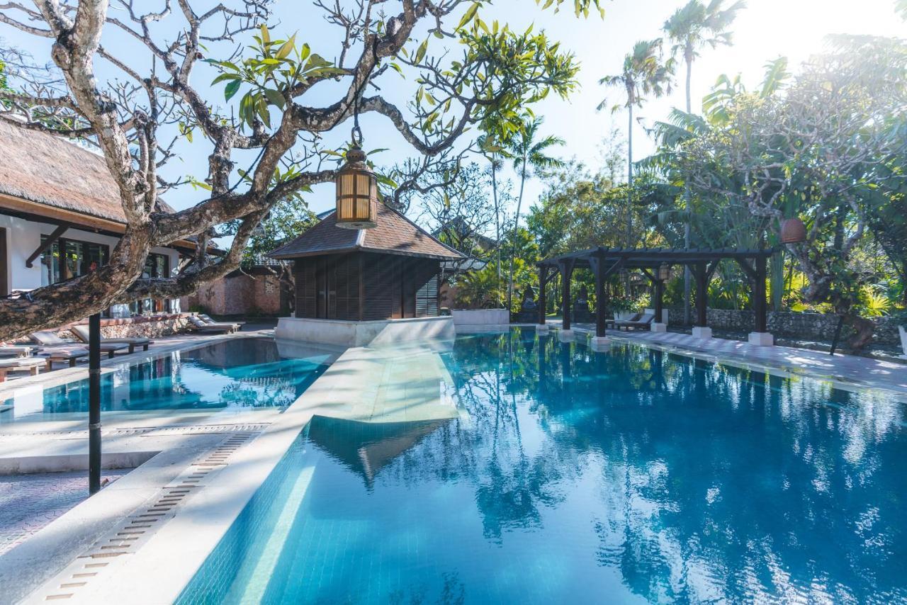 Puri Santrian Beach Resort And Spa Sanur Exteriér fotografie